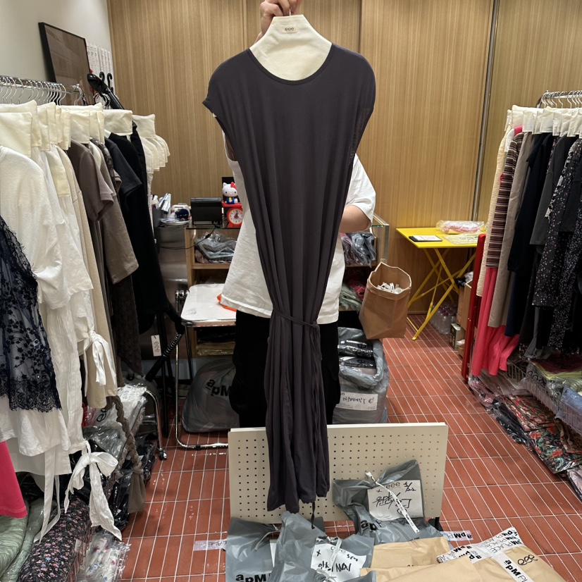 EEE東大門實拍韓國女裝新款26夏季人氣職業時尚熱賣連衣裙EEE連衣裙圖色2