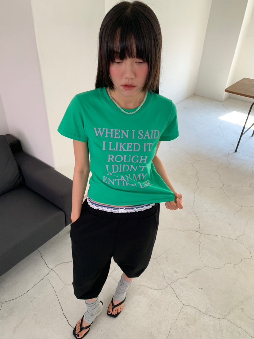 MORE THAN-P韓國東大門直郵女裝新品職業推薦時尚熱賣T恤MORE THANT恤