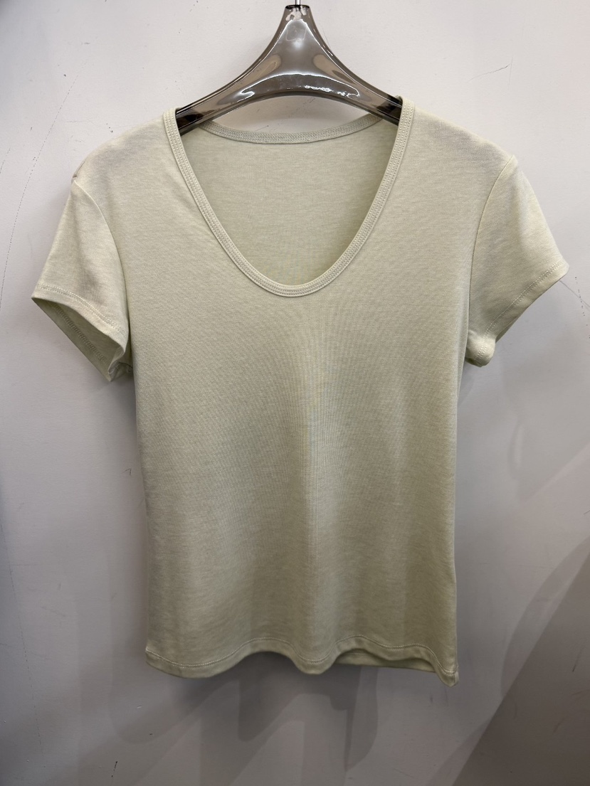 THE SIL韓國直郵女裝新品26春夏休閑26夏季職業人氣T恤天絲THE SIL/1 2ILLYT恤圖色4