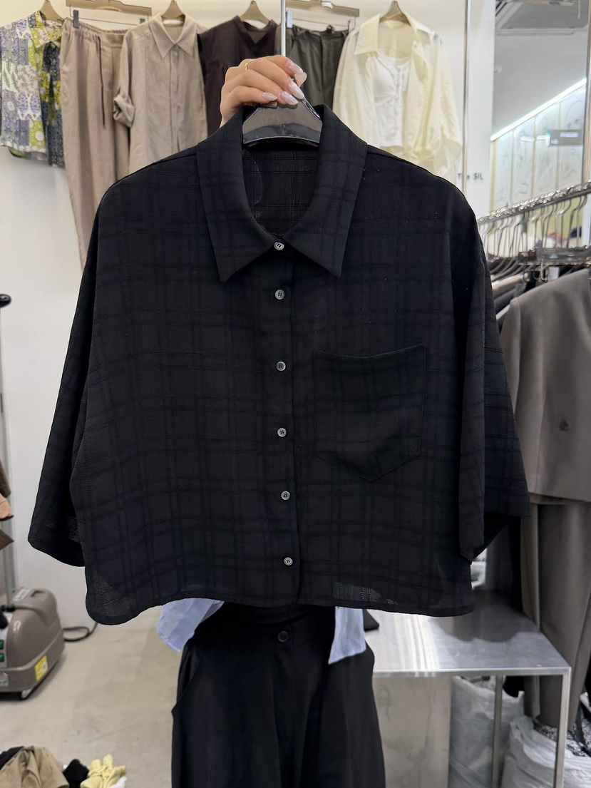 THE SIL東大門實拍韓國女裝新品人氣26夏季26春夏襯衫蕾絲衫THE SIL/1 2ILLY襯衫/蕾絲衫圖色2