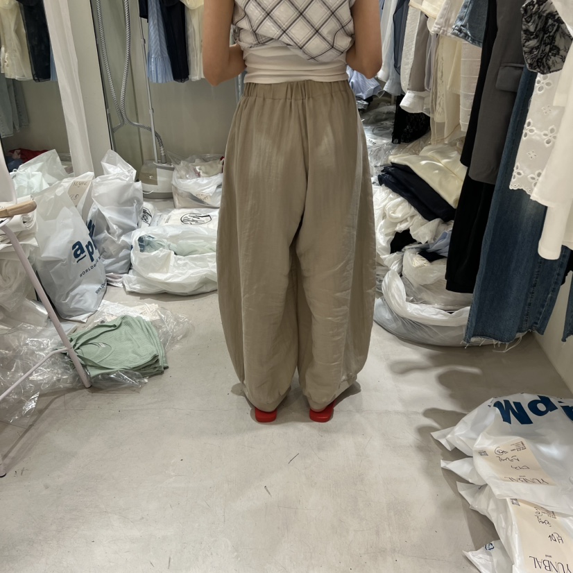 YUNBAL韓國直郵實拍女士新品26夏季人氣26春夏職業休閑褲YUNBAL休閑褲