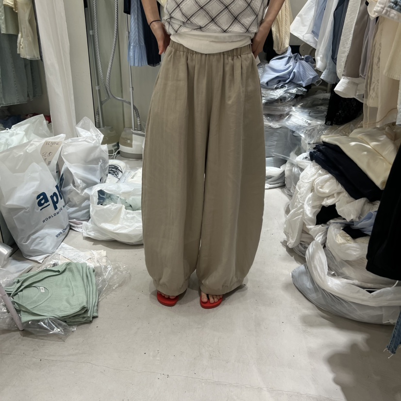 YUNBAL韓國直郵實拍女士新品26夏季人氣26春夏職業休閑褲YUNBAL休閑褲圖色1