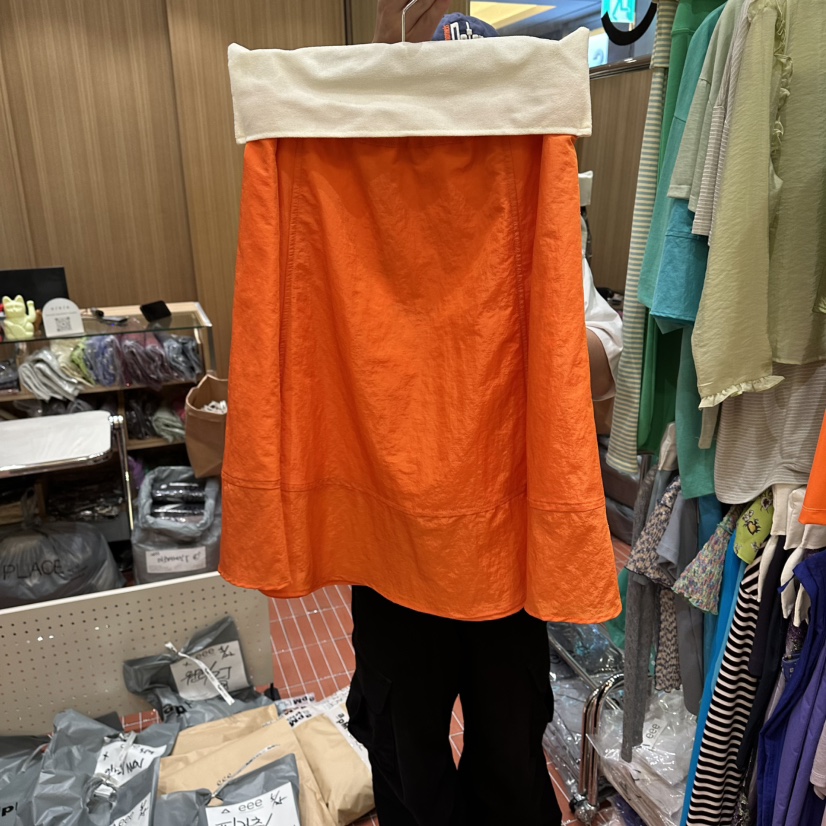 EEE韓國直郵女裝新款時尚26夏季職業休閑26春夏半身裙中短裙EEE半身裙/中短裙