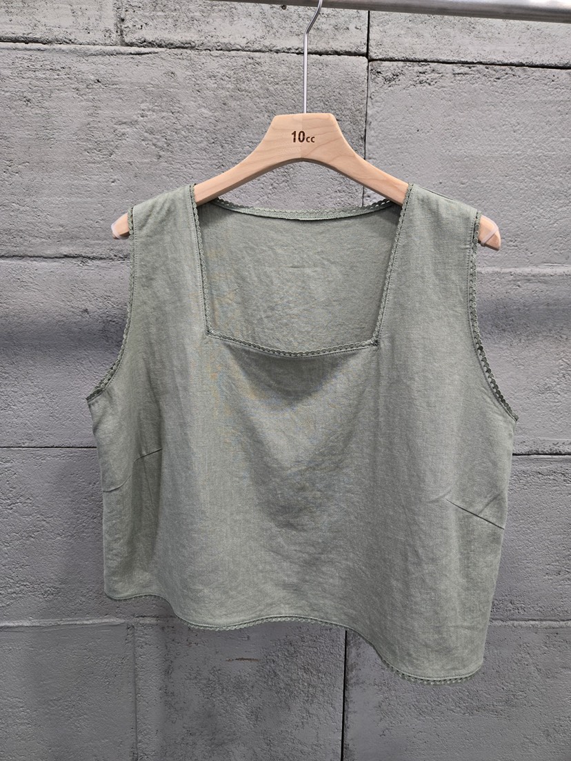 10CC韓國東大門代購女裝新品26春夏熱賣推薦吊帶背心海軍10CC吊帶/背心圖色1