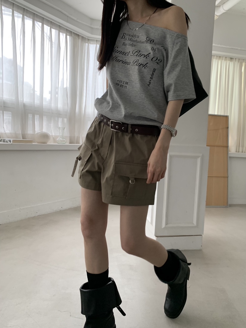 TRUE韓國直郵女裝新品時尚26春夏熱賣推薦休閑26夏季人氣T恤TRUET恤