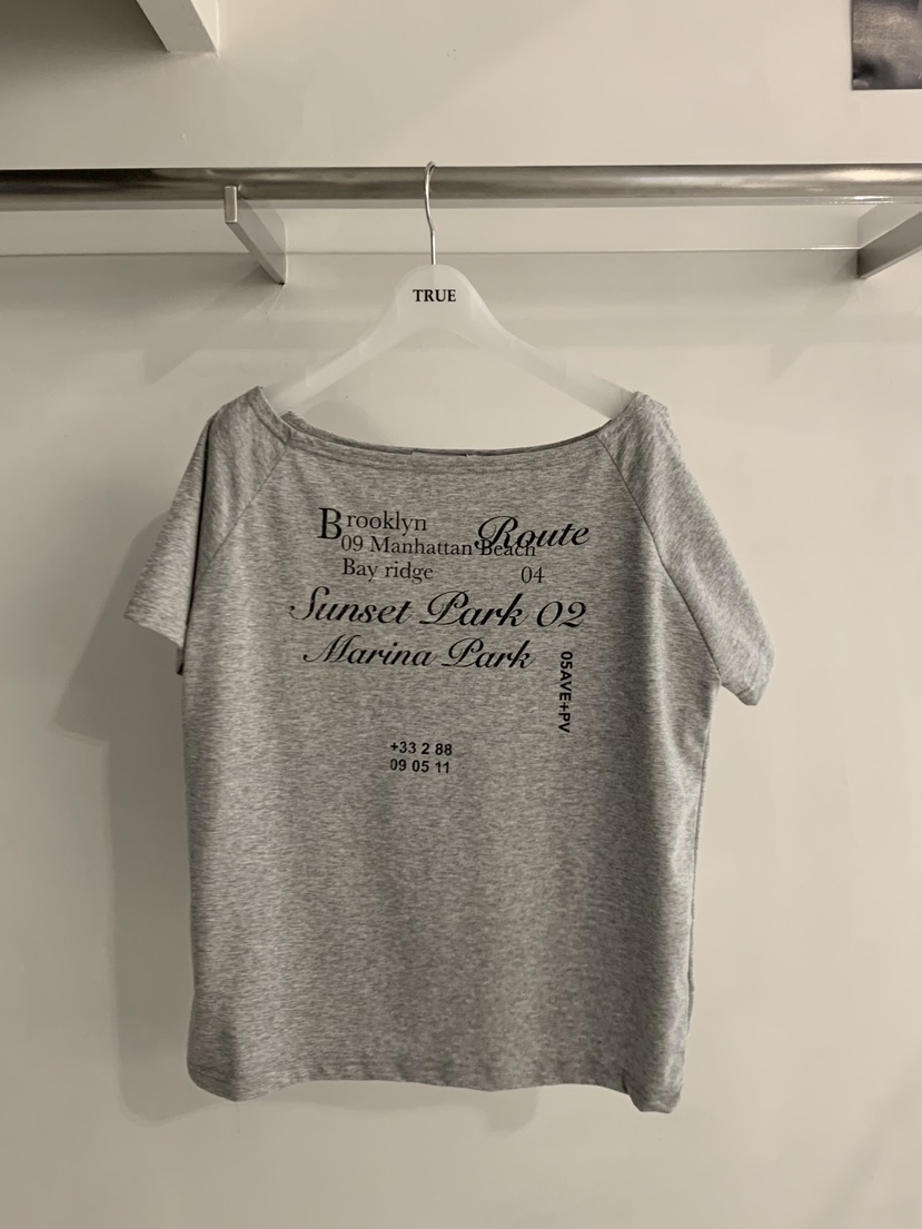 TRUE韓國直郵女裝新品時尚26春夏熱賣推薦休閑26夏季人氣T恤TRUET恤圖色2