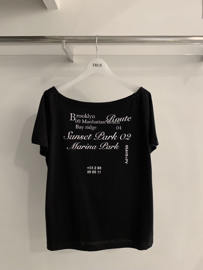TRUE韓國直郵女裝新品時尚26春夏熱賣推薦休閑26夏季人氣T恤TRUET恤圖色3