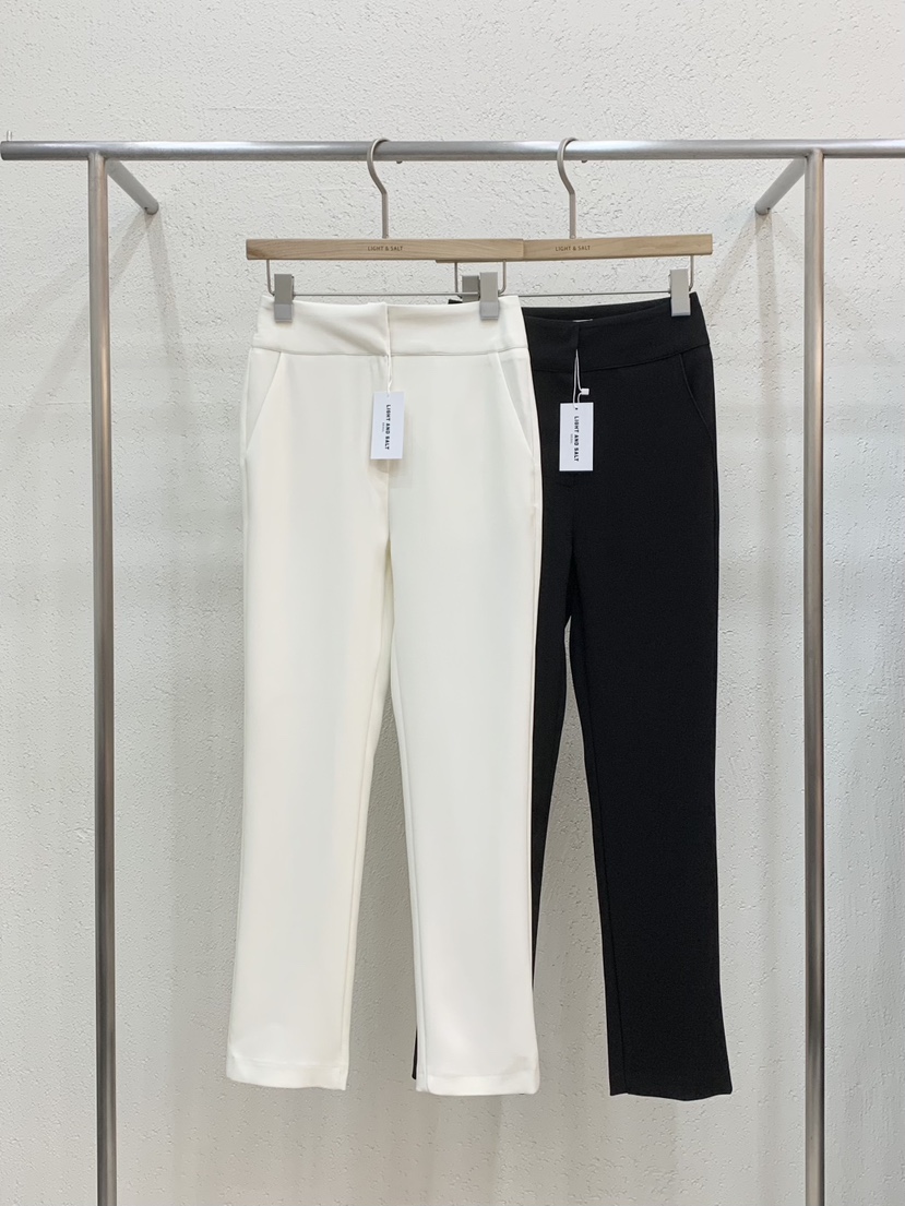 LIGHT AND SALT韓國代購女士新品推薦職業熱賣時尚休閑褲LIGHT AND SALT休閑褲