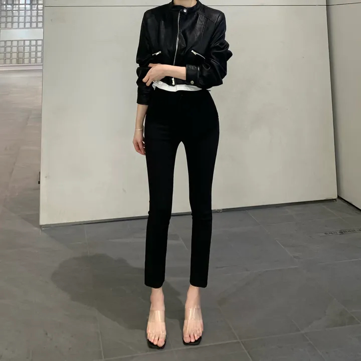 LIGHT AND SALT韓國代購女士新品推薦職業熱賣時尚休閑褲LIGHT AND SALT休閑褲