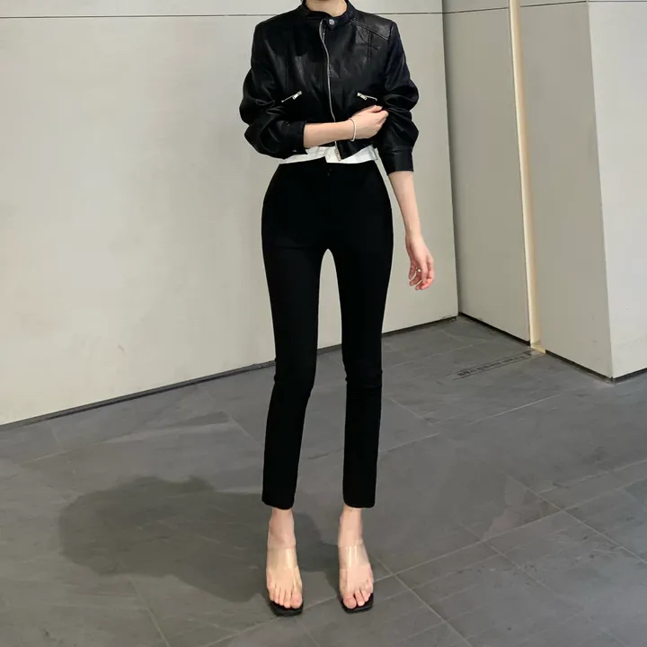 LIGHT AND SALT韓國代購女士新品推薦職業熱賣時尚休閑褲LIGHT AND SALT休閑褲