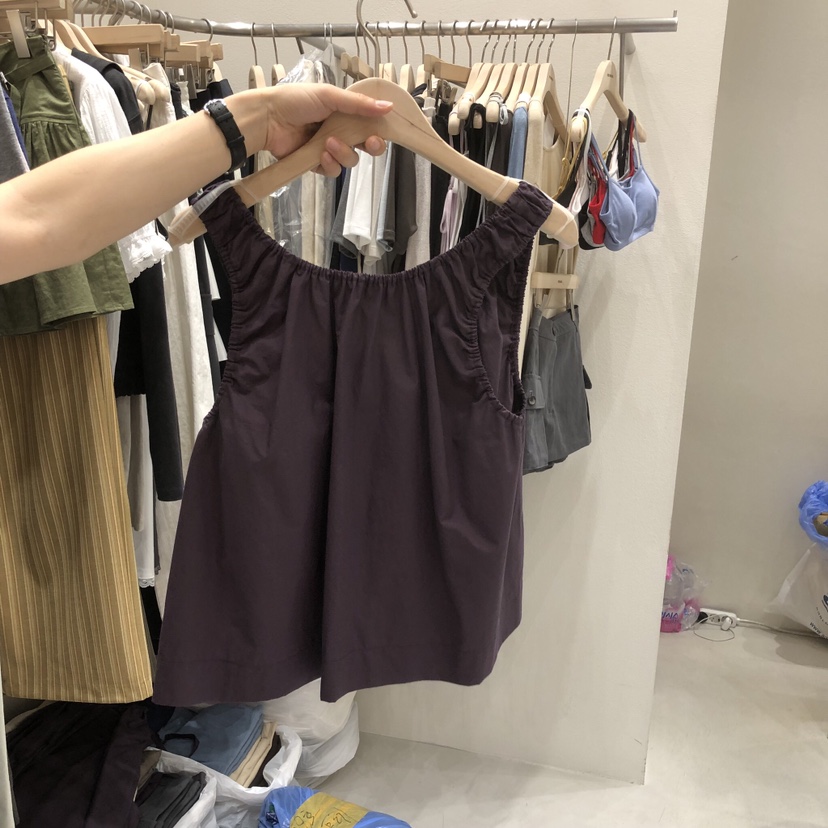 FRE韓國直郵實拍女士新款熱賣26春夏休閑時尚職業吊帶背心FRE SEOUL吊帶/背心