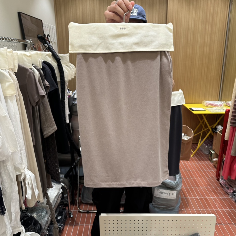 EEE韓國東大門代購女裝新款熱賣時尚職業休閑半身裙中短裙EEE半身裙/中短裙圖色2