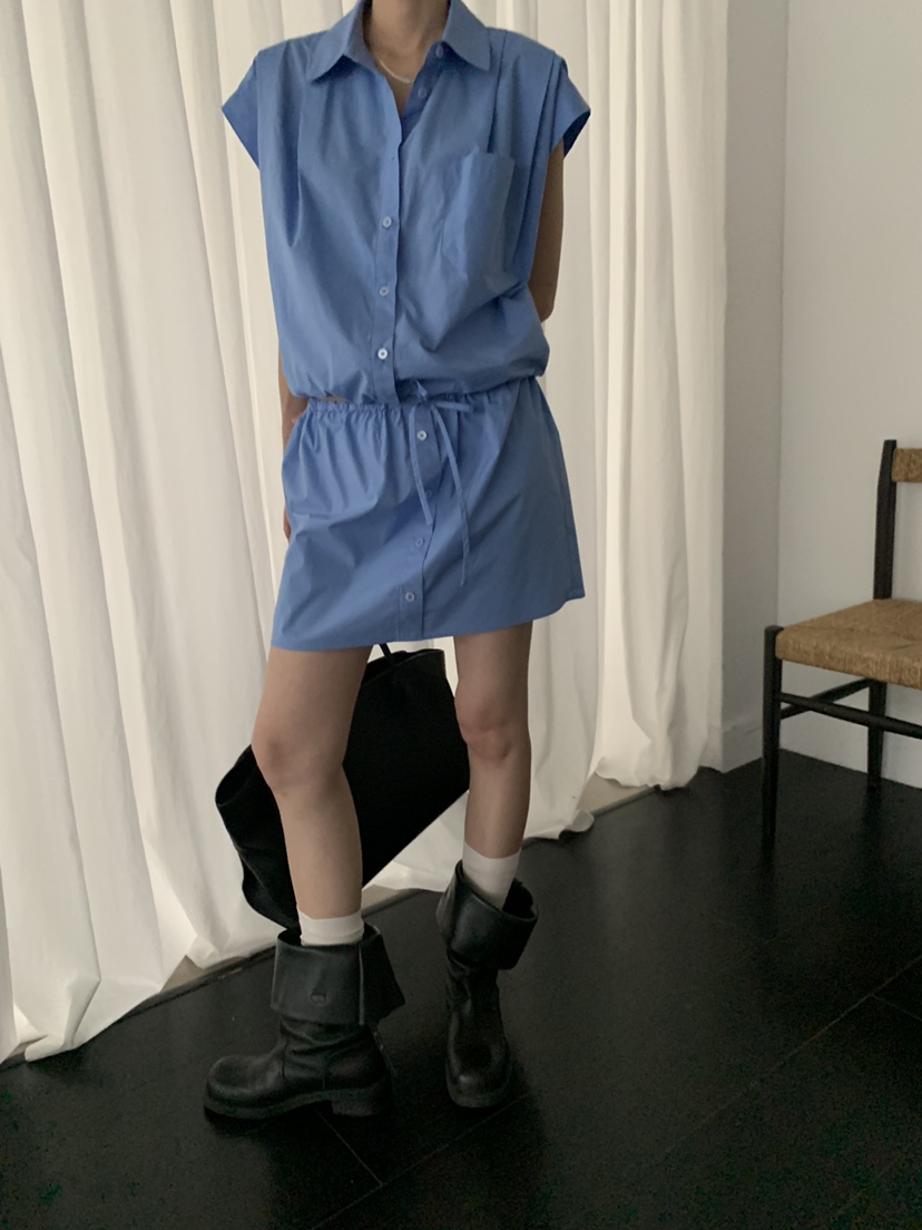 TRUE韓國直郵女裝新款職業26春夏人氣時尚推薦熱賣休閑短裙TRUE短裙