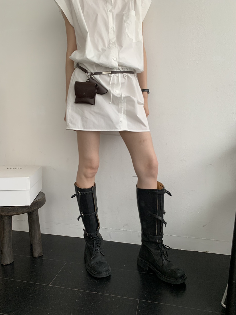 TRUE韓國直郵女裝新款職業26春夏人氣時尚推薦熱賣休閑短裙TRUE短裙