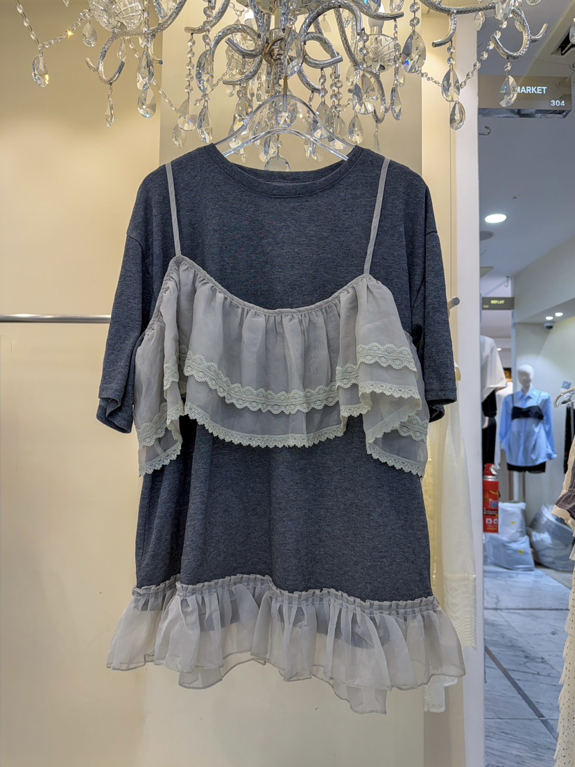81 MARKET-L東大門實拍韓國女士新款26夏季26春夏熱賣套裝81 MARKET-L套裝圖色1