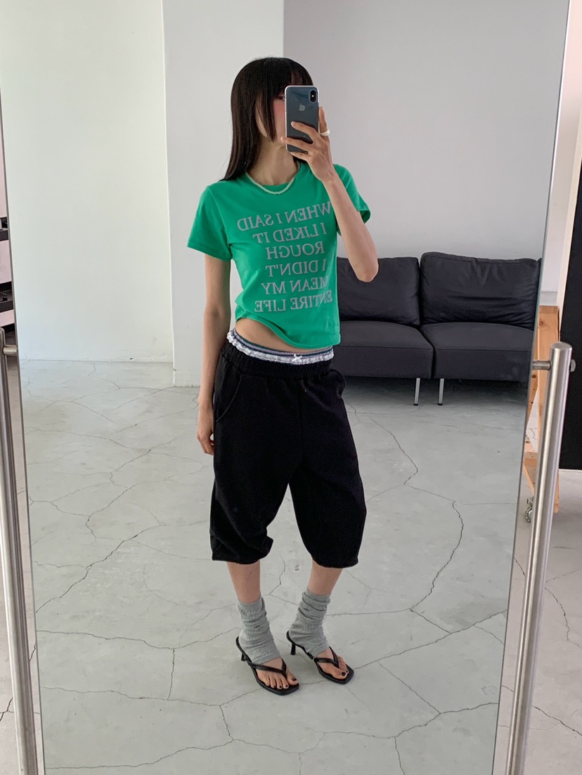 MORE THAN-P韓國直郵實拍女裝新款時尚推薦職業26夏季短褲MORE THAN短褲