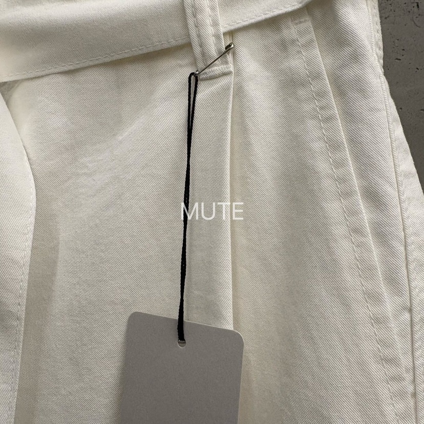 MUTE-P韓國直郵女裝新品職業26春夏人氣26夏季短褲含腰帶MUTE短褲