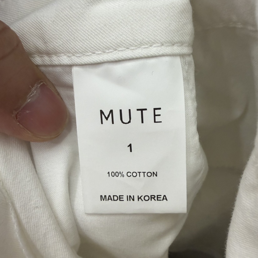 MUTE-P韓國直郵女裝新品職業26春夏人氣26夏季短褲含腰帶MUTE短褲