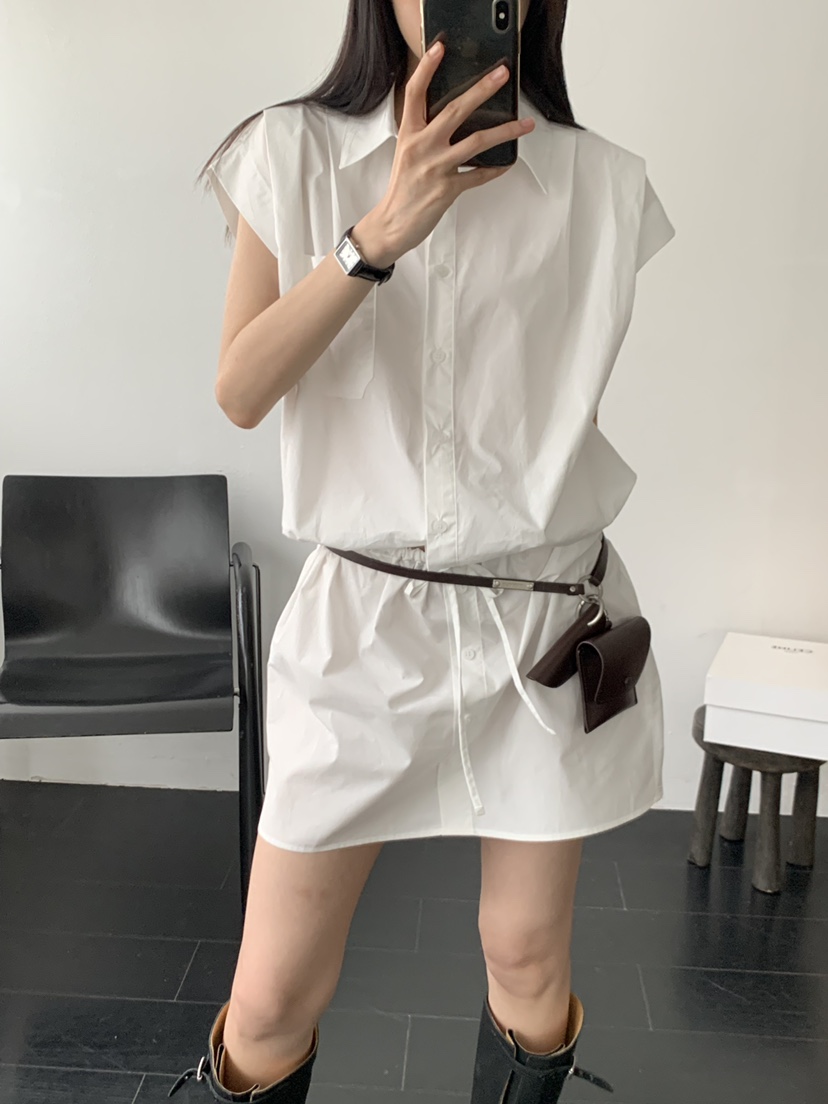TRUE東大門實拍韓國女士新款時尚26夏季推薦26春夏襯衫蕾絲衫TRUE襯衫/蕾絲衫