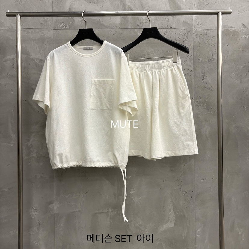 MUTE-P韓國直郵實拍女士新品時尚人氣推薦26春夏休閑套裝MUTE套裝圖色1