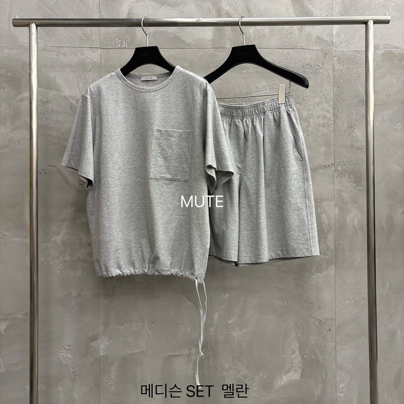 MUTE-P韓國直郵實拍女士新品時尚人氣推薦26春夏休閑套裝MUTE套裝圖色2