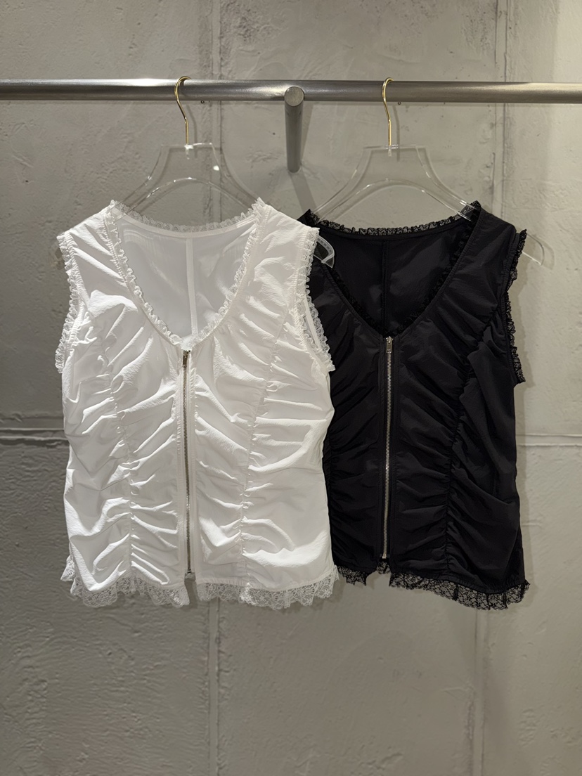 UNICO-p韓國直郵女士新品26夏季熱賣人氣推薦吊帶背心拉鏈UNICO吊帶/背心