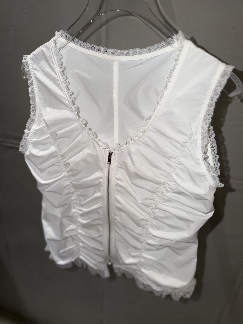 UNICO-p韓國直郵女士新品26夏季熱賣人氣推薦吊帶背心拉鏈UNICO吊帶/背心