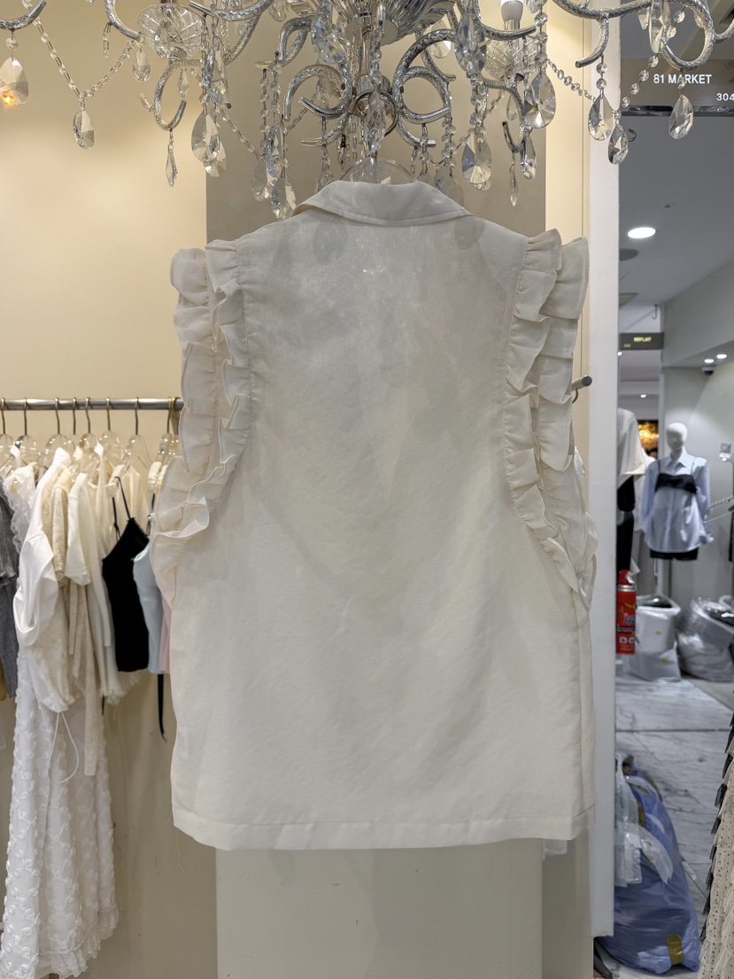 81 MARKET-L韓國代購女裝新品26春夏休閑職業時尚26夏季馬甲81 MARKET-L馬甲