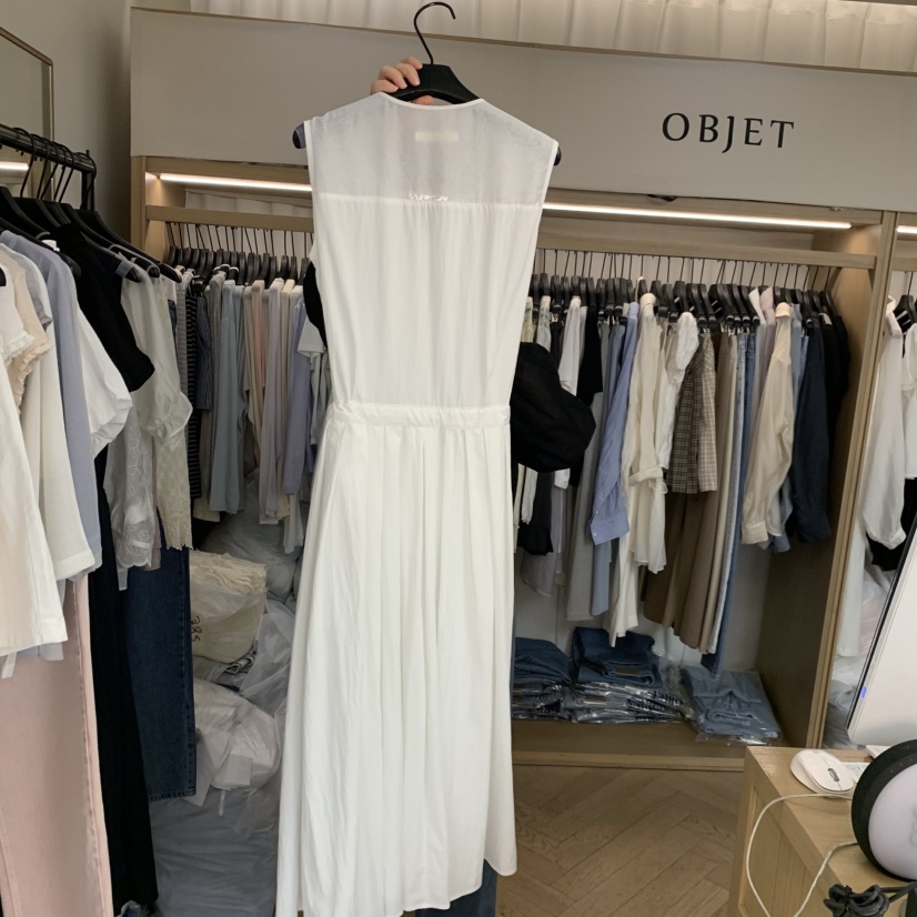 OBJET/LOVEUSU韓國代購女士新品職業人氣26春夏連衣裙柔軟OBJET/LOVEUSU連衣裙