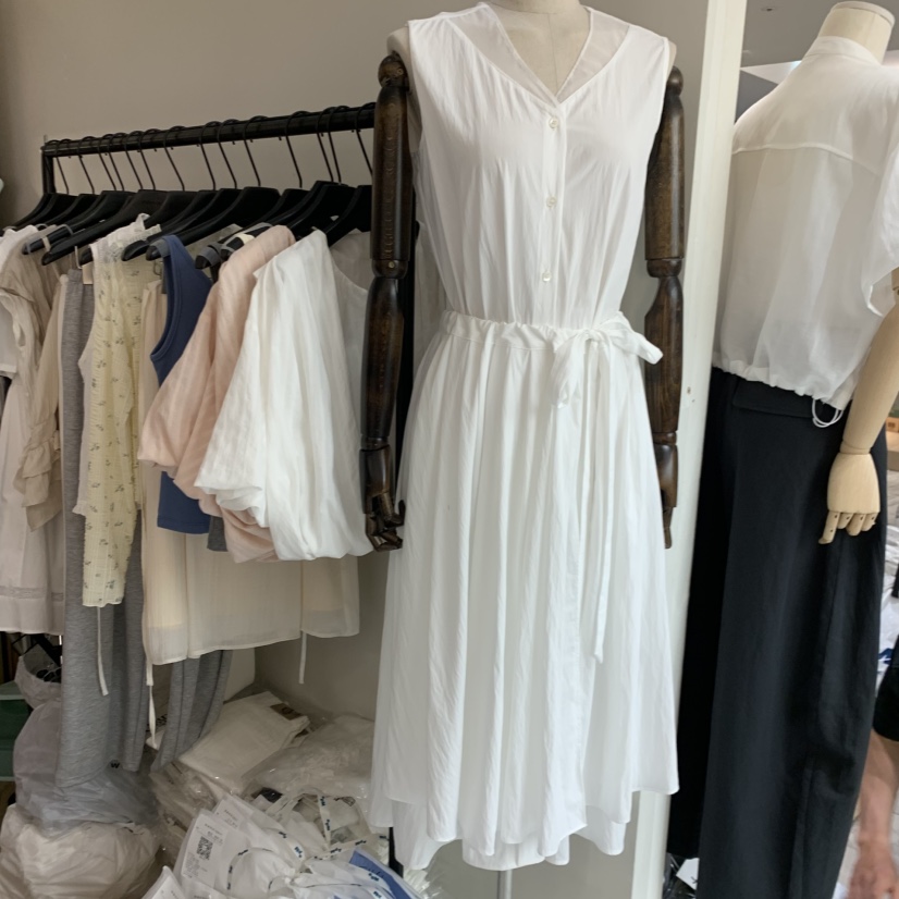 OBJET/LOVEUSU韓國代購女士新品職業人氣26春夏連衣裙柔軟OBJET/LOVEUSU連衣裙