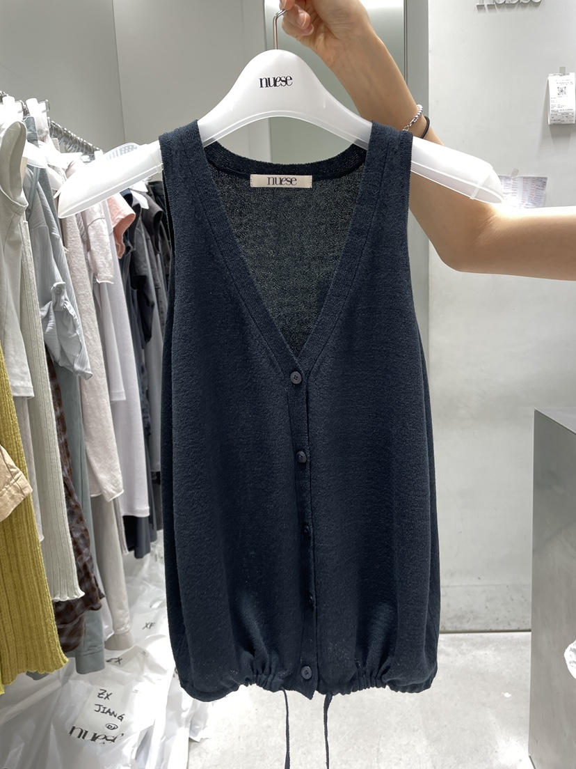 NUESE韓國直郵女裝新品熱賣人氣26夏季休閑26春夏推薦馬甲NUESE馬甲圖色2