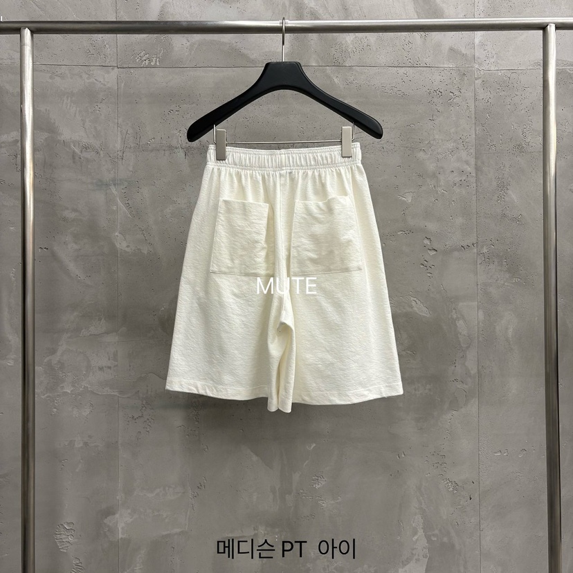 MUTE-P韓國直郵實拍女士新品26春夏熱賣休閑職業時尚短褲MUTE短褲