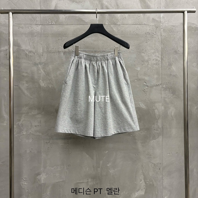 MUTE-P韓國直郵實拍女士新品26春夏熱賣休閑職業時尚短褲MUTE短褲圖色3