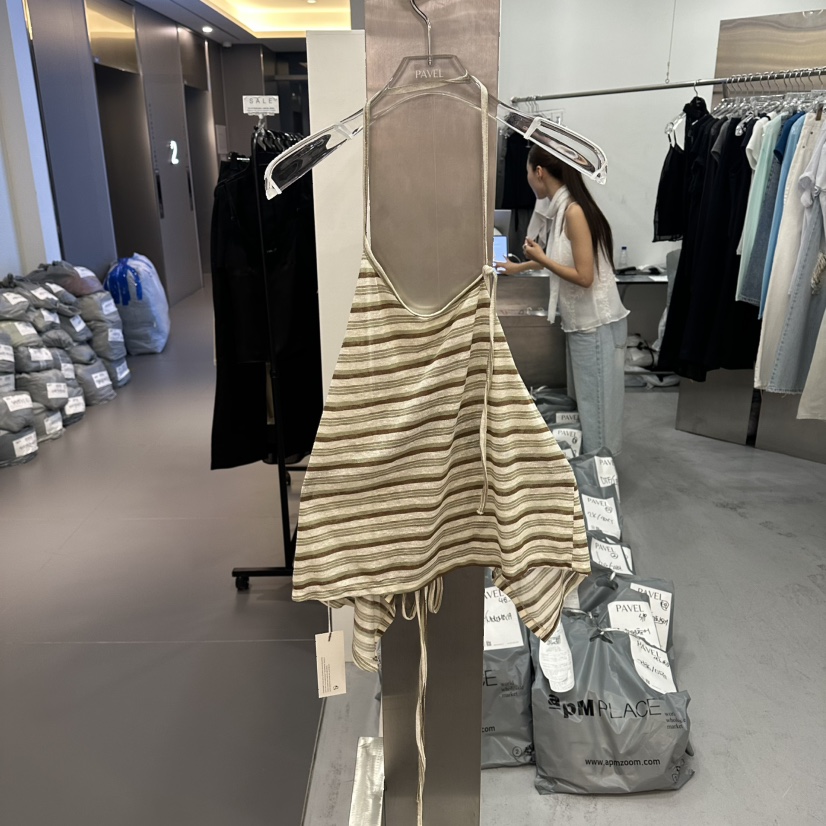 PAVEL韓國直郵女裝新品26春夏推薦時尚熱賣吊帶背心不含內搭PAVEL吊帶/背心圖色2