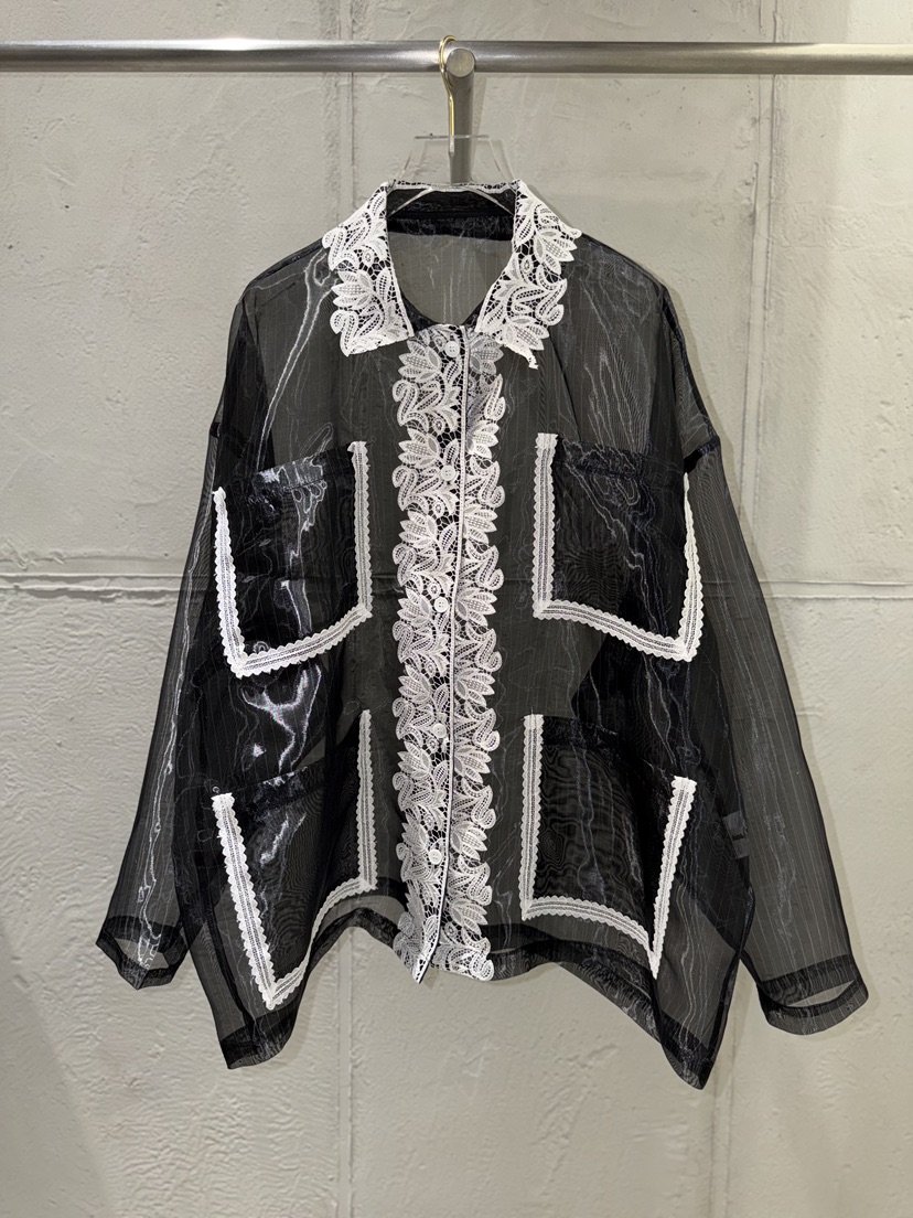 UNICO-p東大門實拍韓國女士新品職業休閑熱賣襯衫蕾絲衫UNICO襯衫/蕾絲衫圖色2