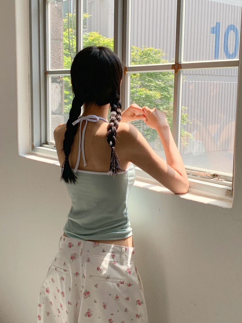 MORE THAN-P韓國代購女裝新款職業休閑時尚吊帶背心無袖MORE THAN吊帶/背心