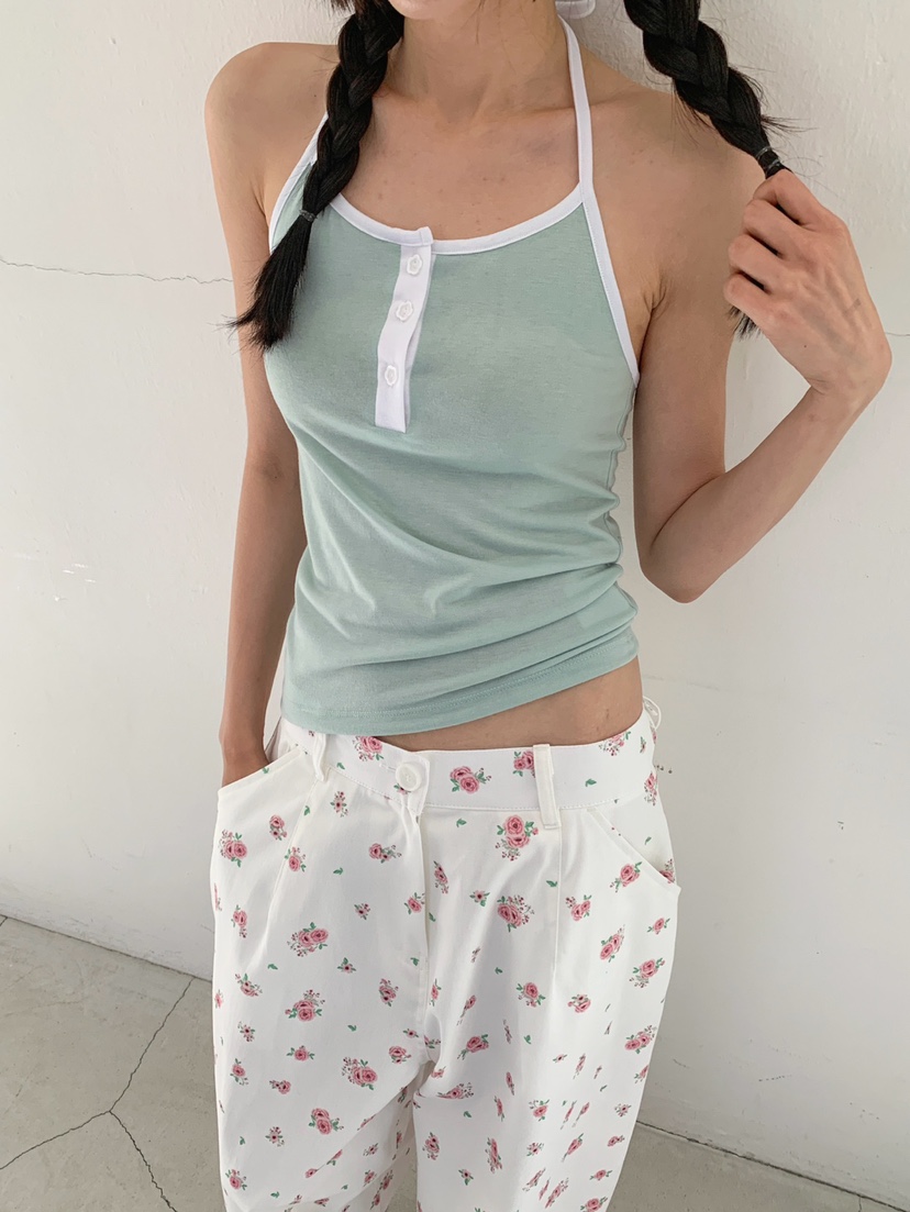 MORE THAN-P韓國代購女裝新款職業休閑時尚吊帶背心無袖MORE THAN吊帶/背心