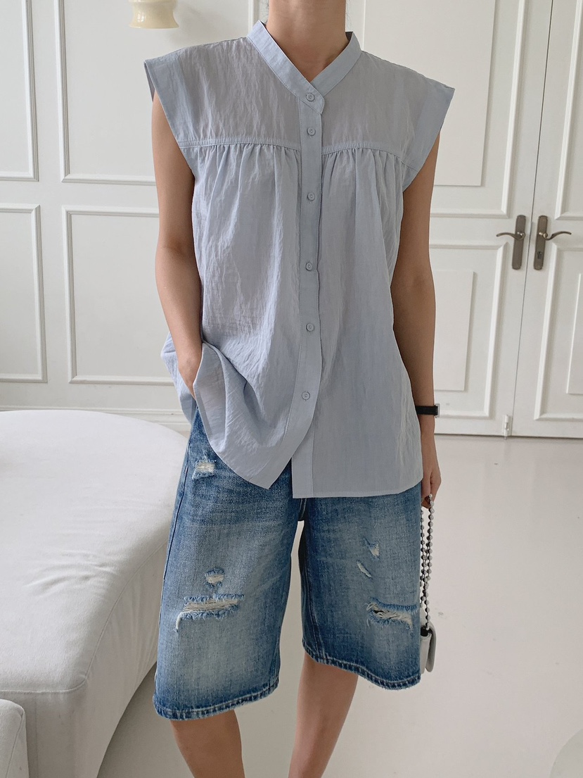 THE SIL韓國東大門代購女士新品26夏季職業休閑吊帶背心THE SIL/1 2ILLY吊帶/背心圖色2