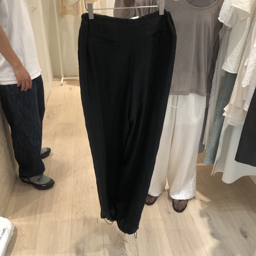 LIFFEY東大門實拍韓國女士新品熱賣26春夏休閑休閑褲緞帶LIFFEY休閑褲