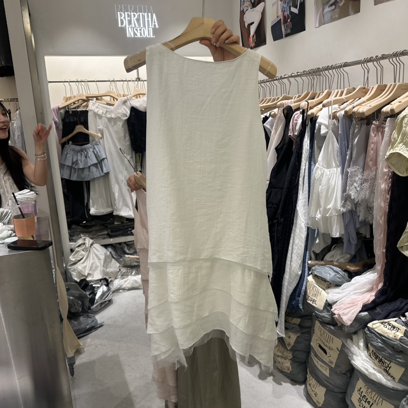 BERTHA韓國東大門直郵女裝新款26春夏26夏季推薦熱賣連衣裙BERTHA連衣裙