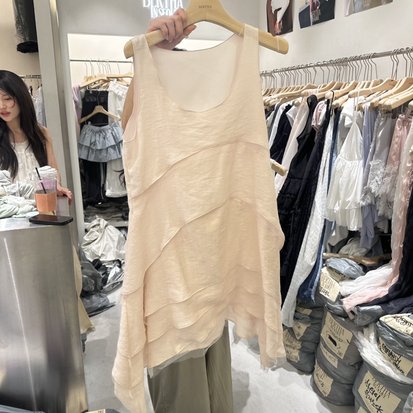 BERTHA韓國東大門直郵女裝新款26春夏26夏季推薦熱賣連衣裙BERTHA連衣裙圖色2