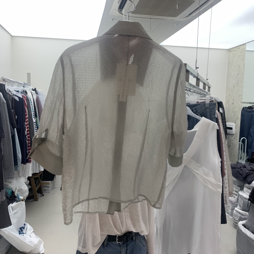 SOLD OUT韓國直郵女士新品26春夏職業推薦人氣襯衫蕾絲衫SOLD OUT襯衫/蕾絲衫
