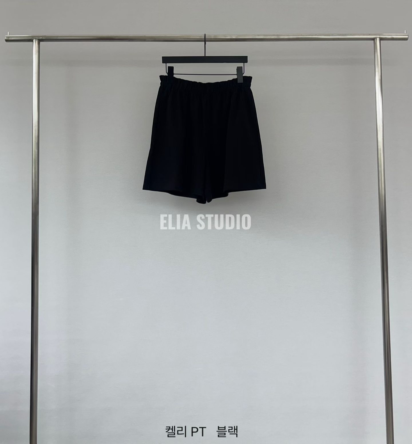 ELIA韓國直郵女裝新品休閑熱賣人氣時尚推薦26春夏職業短褲ELIA短褲圖色6黑色