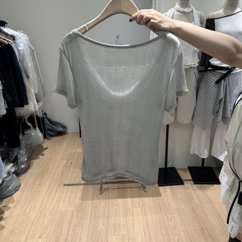 ORE-P韓國直郵女士新品人氣熱賣休閑推薦時尚T恤蕾絲寬松ORET恤