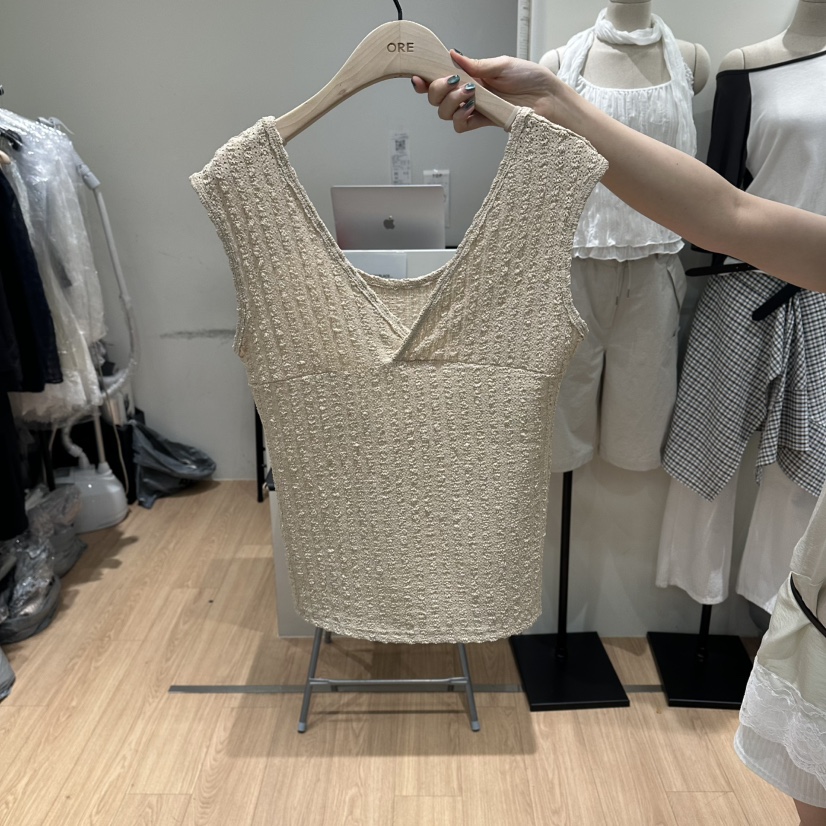 ORE-P韓國直郵女裝新品26春夏休閑職業時尚人氣吊帶背心ORE吊帶/背心圖色2