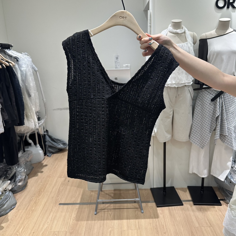 ORE-P韓國直郵女裝新品26春夏休閑職業時尚人氣吊帶背心ORE吊帶/背心圖色4