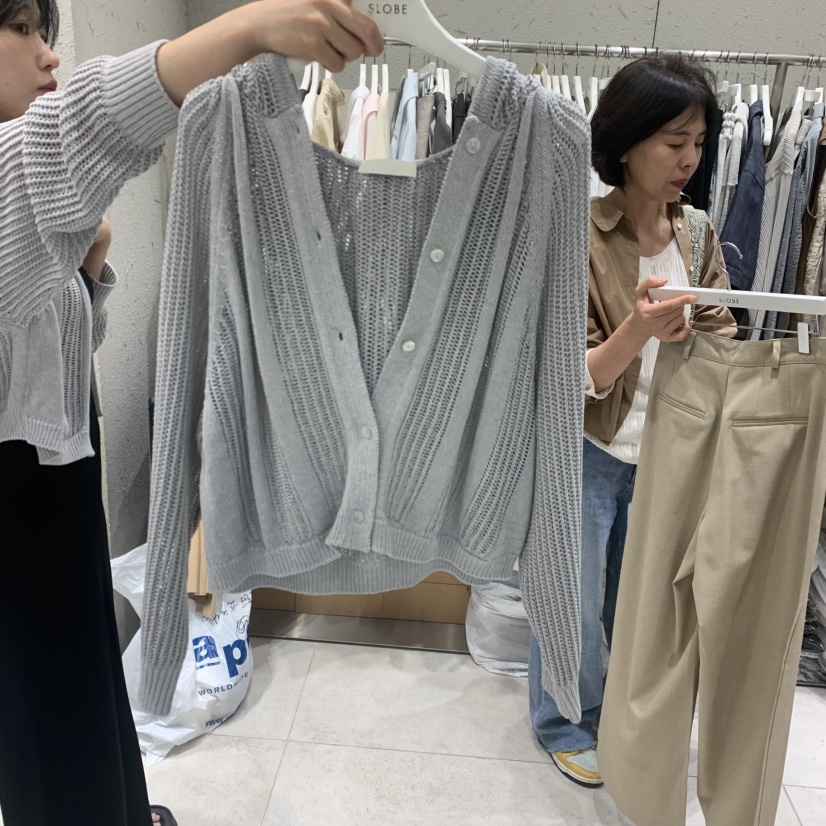 BRONZE東大門實拍韓國女士新品休閑針織衫連帽針織衫不含內搭BRONZE針織衫圖色3