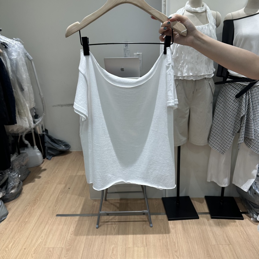 ORE-P韓國直郵女士新品熱賣推薦職業26春夏時尚休閑人氣T恤ORET恤圖色1