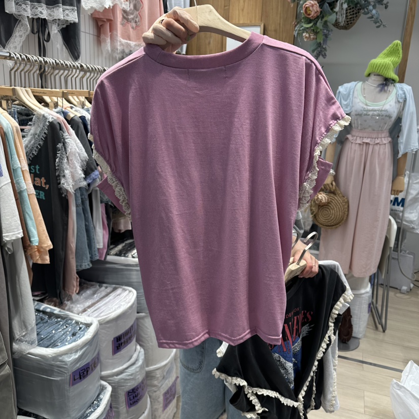 MARI CO韓國直郵實拍女士新品休閑人氣時尚26春夏職業T恤MARI COT恤