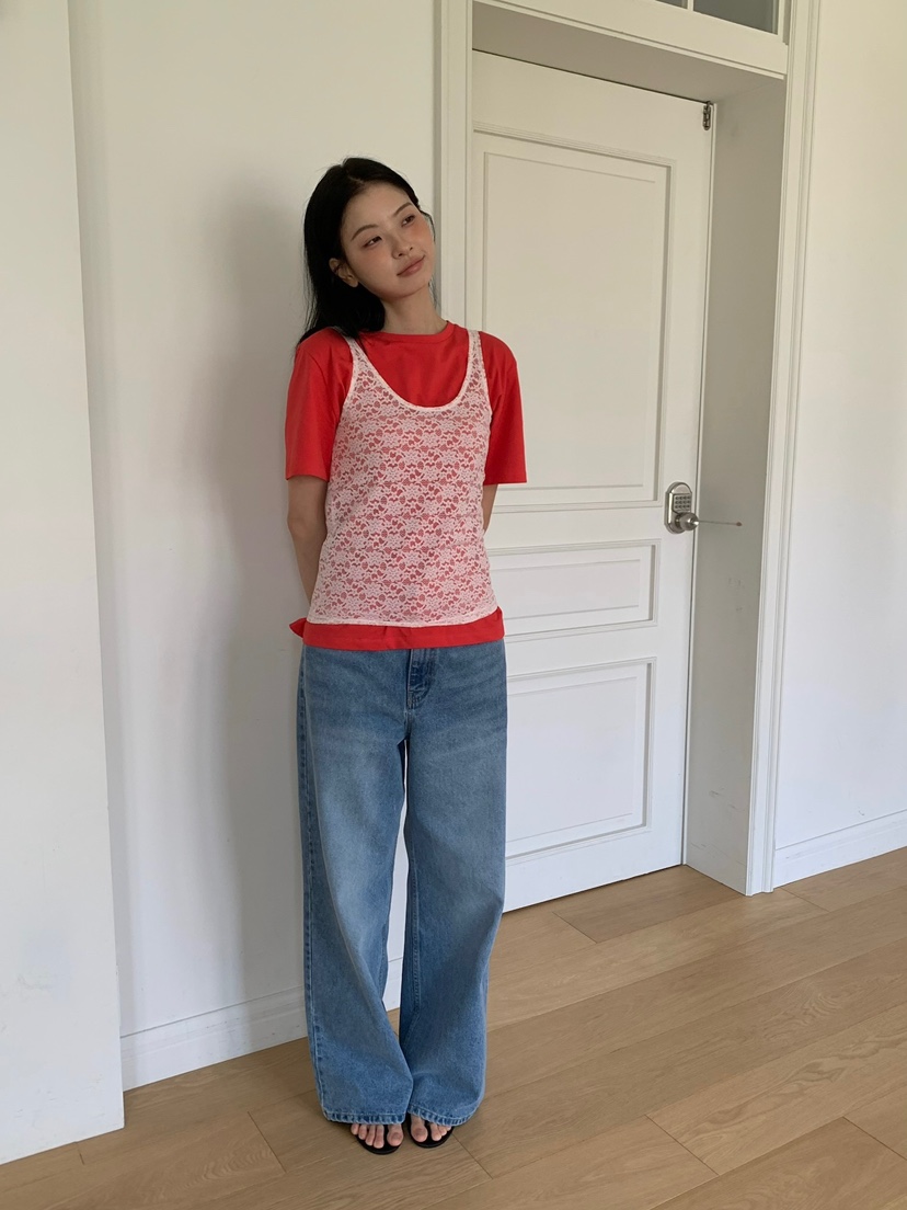 LOVE MY SANTA東大門實拍韓國女裝新品職業吊帶背心不含內搭無袖Santa/LOVE MY SANTA吊帶/背心